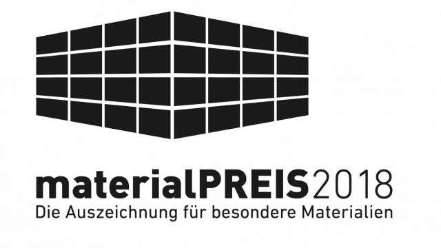 materialPREIS 2018 für FINETT DIMENSION