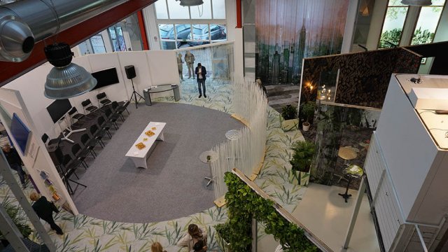 Nadelvlies im Design-Hotspot